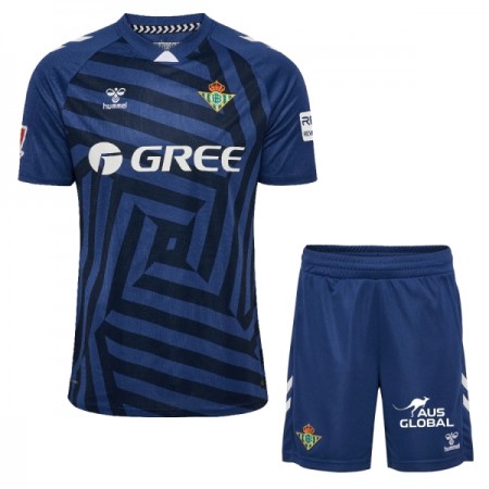 Real Betis Brankářské Navy 2025-26 - Dětské Fotbalové Dresy (S/S) Real Betis Brankářské Navy 2025-26 - Dětské Fotbalové Dresy (S/S)